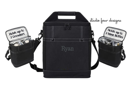 Monogrammed Insulated Wine Growler