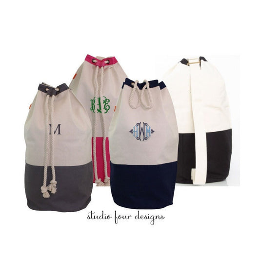 Monogram Canvas Laundry Bag